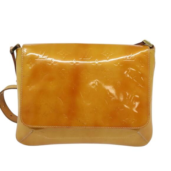 LOUIS VUITTON Monogram Vernis Thompson Street Bag Beige M91301 - Picture 2 of 12